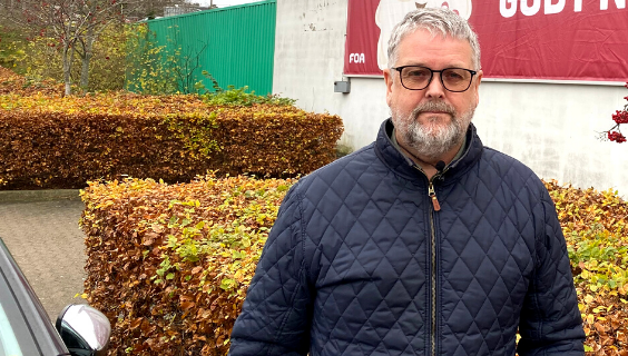 Kristian Gaardsøe, formand, FOA Nordjylland, Østerport 2, Aalborg